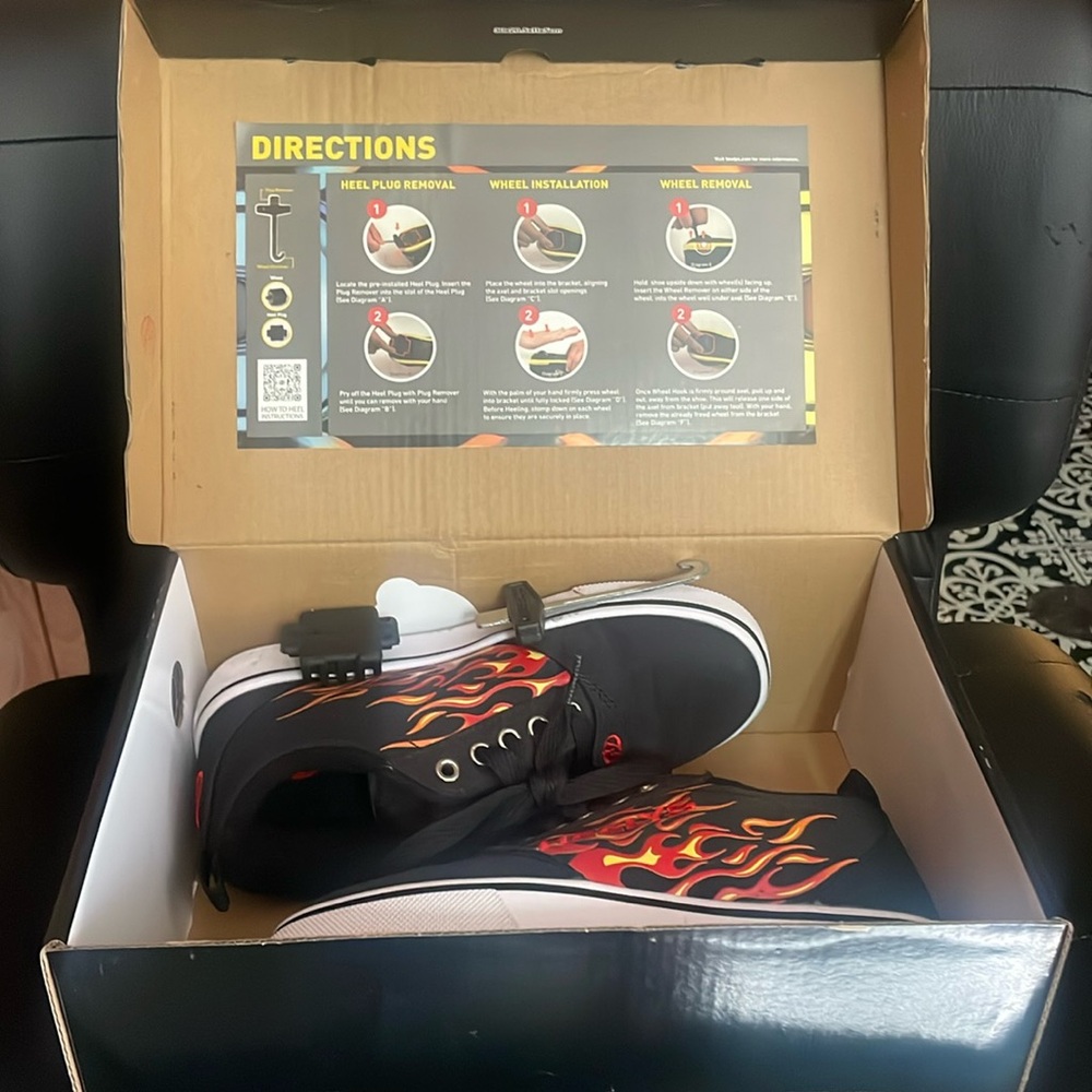 Fire Heelys
